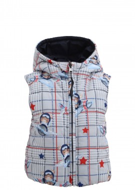 Monnalisa - Γιλέκο Monnalisa Imbottito Reversibi 286102 6748-3201 Αγόρι