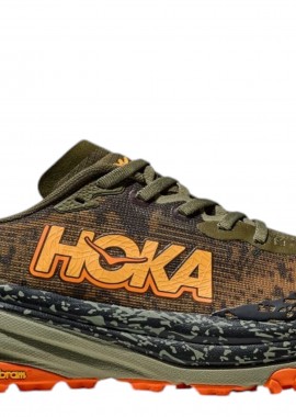 Hoka - Παπούτσια Running Hoka Speedgoat 6 1147791-AQL-ANTIQUE OLIVE - SQUASH Ανδρικό