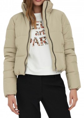 Only - Μπουφάν Only Onldolly Short Puffer 15205371-Weathered Teak Γυναικείο