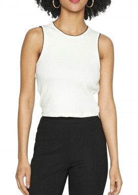 Only - Top Only Onlkerry Stitch 15289581-Cloud Dancer Γυναικείο