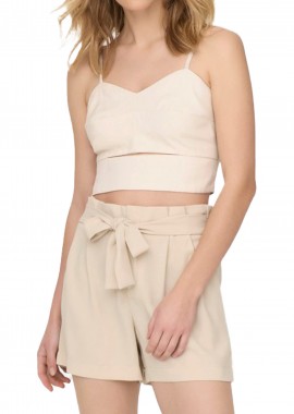 Only - Top Only Onlmago Life Strap Crop 15291229-Moonbeam Γυναικείο