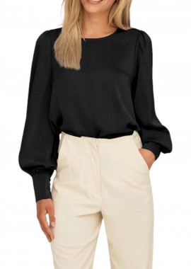 Only - Μπλούζα Μακρυμάνικη Only Onljovana Ruby 15303495-Black Γυναικείο