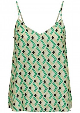 Only - Top Only Onlmeghan Singlet Ptm 15318726-Deep Mint Γυναικείο