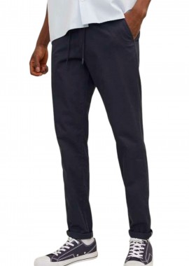 Jack & Jones - Παντελόνι Υφασμάτινο Jack & Jones Jpstmarco Jjsummer Chino 12253071-Dark Navy Ανδρικό