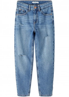 Name It - Παντελόνι Jean Name It Silas Tapered 13219131-Medium Blue Denim Αγόρι