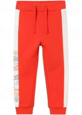 Name It - Παντελόνι Υφασμάτινο Name It Larke Sweat 13221518-Cherry Tomato Αγόρι