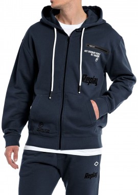 Replay - Ζακέτα Replay Cotton Fleece M6706.000.21842-085 Ανδρικό