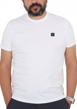 USA POLO CLUB - Μπλούζα Κοντομάνικη USA POLO CLUB Sleeve T-Shirt HSS25343-WHITE Ανδρικό