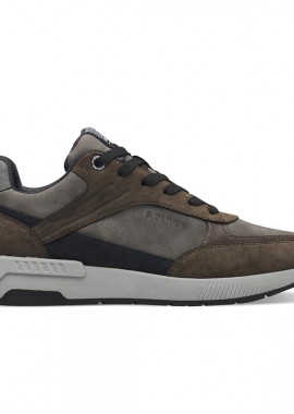 S.OLIVER - s.Oliver ESSENTIALS ΑΝΔΡΙΚΟ SNEAKER 5-13603-42 73A KHAKI COMB.