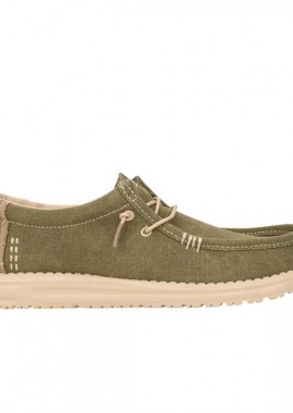 HEY DUDE - HEYDUDE ΑΝΔΡΙΚΟ Wally Workwear 43084 3YT Dusky Green/Irish Cream