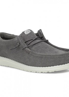 HEY DUDE - HEYDUDE ΑΝΔΡΙΚΟ Wally Workwear 43084 1U4 Granite Grey/Black Granite Grey/Black