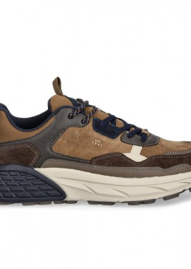 JEEP - JEEP ΑΝΔΡΙΚΟ SNEAKER GROOVE JM52070A 160 TOBACCO