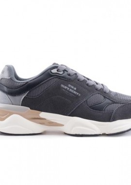 SUPERDRY - SUPERDRY ΑΝΔΡΙΚΟ SNEAKER RILEY C00110AV1 DARK GREY/BLACK