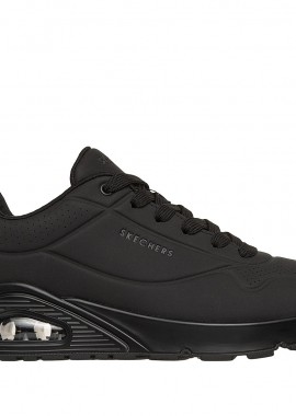 SKECHERS - SKECHERS ΑΝΔΡΙΚΟ SNEAKER STAND ON AIR 52458 ΜΑΥΡΟ