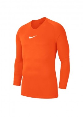 Nike - Nike First Layer Ανδρική Μπλούζα Dri-Fit Μακρυμάνικη Πορτοκαλί AV2609-819
