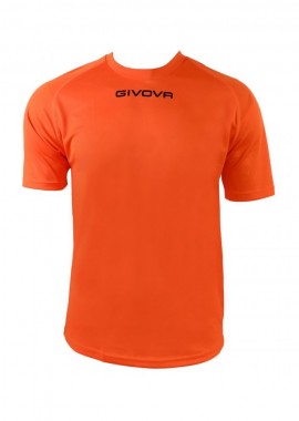 Givova - Givova One Ανδρικό Αθλητικό T-shirt Κοντομάνικο Πορτοκαλί MAC01-0001