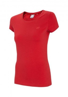 4f - 4F Γυναικείο Αθλητικό T-shirt Κόκκινο NOSH4-TSD001-62S