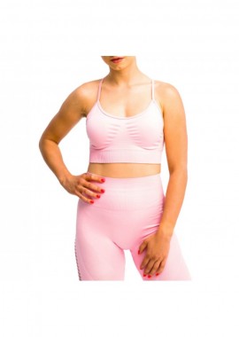 Gymhero - GymHero Καλιφόρνια Cute Μπουστάκι BRA-PEACH