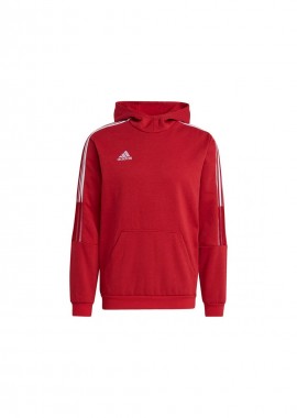 adidas performance - Adidas Tiro 21 Ανδρικό Φούτερ με Κουκούλα και Τσέπες Κόκκινο GM7353