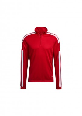 adidas performance - Adidas Squadra 21 Ανδρική Μπλούζα με Φερμουάρ Μακρυμάνικη Κόκκινη GP6472