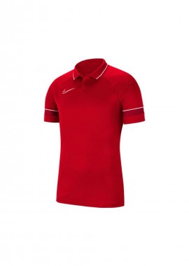 Nike - Nike Academy Ανδρικό T-shirt Dri-Fit Polo Κόκκινο CW6104-657