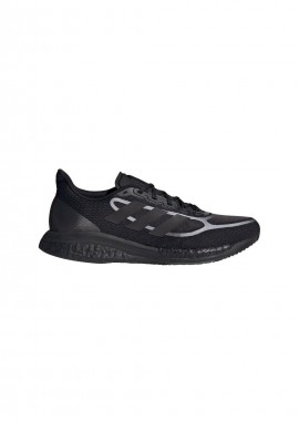 adidas performance - Adidas Supernova + FX6649 Ανδρικά Αθλητικά Παπούτσια Running Core Black / Iron Metallic