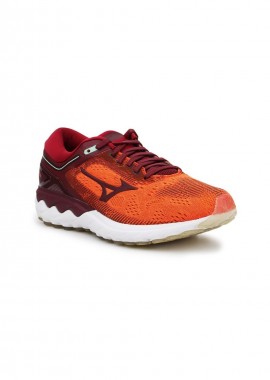 Mizuno - Mizuno Wave Skyrise J1GC200965 Ανδρικά Αθλητικά Παπούτσια Running Πορτοκαλί