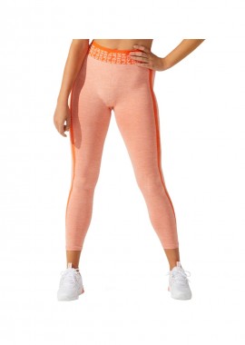Asics - ASICS Training Γυναικείο Cropped Κολάν Ψηλόμεσο Πορτοκαλί 2032B789-800