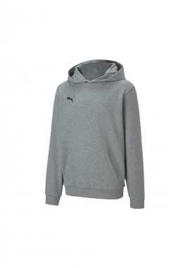 Puma - Puma Παιδικό Φούτερ με Κουκούλα και Τσέπες Γκρι 656711-33