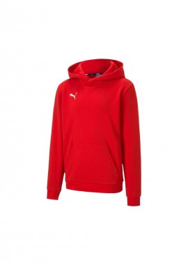 Puma - Puma Παιδικό Φούτερ με Κουκούλα και Τσέπες Κόκκινο 656711-01