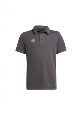 adidas performance - Adidas Παιδικό Καλοκαιρινό Polo Κοντομάνικο Γκρι Entrada 22 H57485