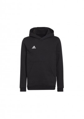 adidas performance - Adidas Fleece Παιδικό Φούτερ με Κουκούλα και Τσέπες Μαύρο Entrada22 H57516