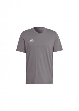 adidas performance - Adidas Entrada 22 Ανδρικό T-shirt Γκρι με Λογότυπο HC0449