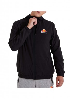 ellesse - Ellesse Sella SXG09900 Ανδρική Φούτερ Ζακέτα με Κουκούλα και Τσέπες Μαύρη