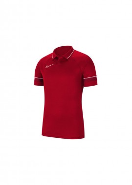 Nike - Nike Παιδικό Καλοκαιρινό Polo Κοντομάνικο Κόκκινο Academy 21 CW6106-657