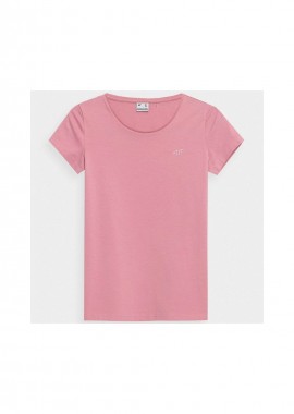 4f - 4F Γυναικείο Αθλητικό T-shirt Ροζ H4Z22-TSD350-56S