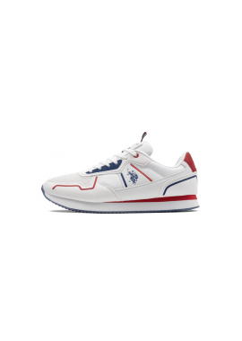 U.s. polo assn - U.S. Polo Assn. NOBIL004M-2HT1 Ανδρικά Sneakers Λευκά
