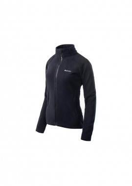 Hi-Tec - Hi-Tec 92800197992 Fleece Γυναικεία Ζακέτα με Φερμουάρ σε Γκρι Χρώμα