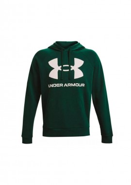 Under armour - Under Armour Rival Ανδρικό Φούτερ με Κουκούλα και Τσέπες Πράσινο 1357093-330