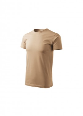 Adler - Adler Basic M MLI12908 Ανδρικό Διαφημιστικό T-shirt Κοντομάνικο σε Μπεζ Χρώμα MLI-12908