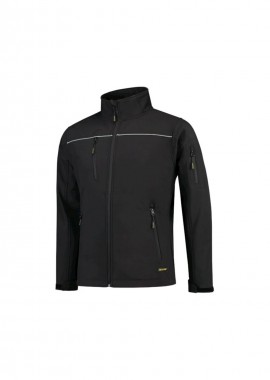 Tricorp - Tricorp T53T1 Ανδρικό Χειμωνιάτικο Μπουφάν Softshell Αδιάβροχο και Αντιανεμικό Μαύρο