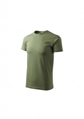 Adler - Adler Ανδρικό Διαφημιστικό T-shirt Κοντομάνικο σε Χακί Χρώμα MLI-13709