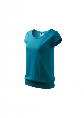 Adler - Adler Γυναικείο Διαφημιστικό T-shirt Κοντομάνικο σε Μπλε Χρώμα MLI-12059