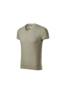 Malfini - Malfini Ανδρικό Διαφημιστικό T-shirt Κοντομάνικο σε Γκρι Χρώμα MLI-14628