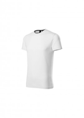 Malfini - Malfini Ανδρικό Διαφημιστικό T-shirt Κοντομάνικο σε Λευκό Χρώμα MLI-15300