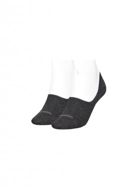 Calvin Klein - Calvin Klein Γυναικείες Κάλτσες Γκρι 2Pack 701218771-003