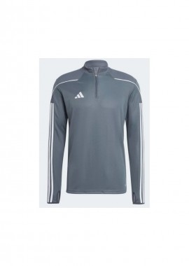adidas performance - Adidas Ανδρική Μπλούζα με Φερμουάρ Μακρυμάνικη Γκρι HS0329