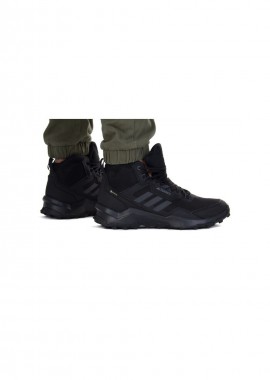 adidas performance - Adidas Terrex AX4 Mid GTX HP7401 Ανδρικά Ορειβατικά Μποτάκια Αδιάβροχα με Μεμβράνη Gore-Tex Core Black / Carbon / Grey Four