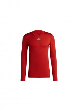 adidas performance - Adidas TechFit Warm Ανδρική Μπλούζα Μακρυμάνικη Κόκκινη H23126