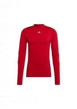 adidas performance - Adidas Ανδρική Μπλούζα Μακρυμάνικη Κόκκινη HP0572